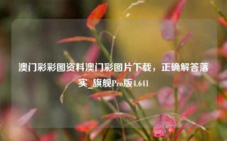 澳门彩彩图资料澳门彩图片下载，正确解答落实_旗舰Pro版4.641