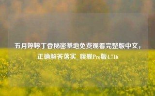 五月婷婷丁香秘密基地免费观看完整版中文，正确解答落实_旗舰Pro版4.716