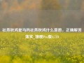 社燕秋鸿是马吗社燕秋鸿什么意思，正确解答落实_旗舰Pro版4.718