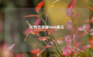 比特币突破98000美元