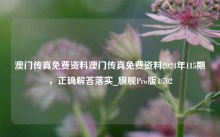 澳门传真免费资料澳门传真免费资料2024年115期，正确解答落实_旗舰Pro版4.702