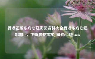 香港正版东方心经彩图资料大全香港东方心经彩图ab，正确解答落实_旗舰Pro版4.656