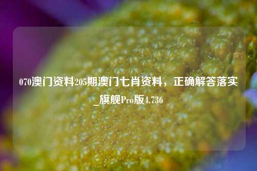 070澳门资料205期澳门七肖资料，正确解答落实_旗舰Pro版4.736-第1张图片-车辆报废_报废车厂_报废汽车回收_北京报废车-「北京报废汽车解体中心」