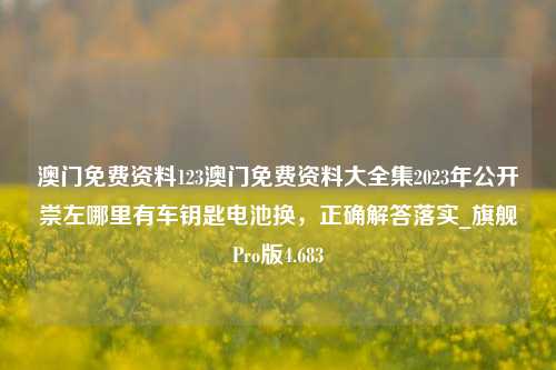 澳门免费资料123澳门免费资料大全集2023年公开崇左哪里有车钥匙电池换，正确解答落实_旗舰Pro版4.683-第1张图片-车辆报废_报废车厂_报废汽车回收_北京报废车-「北京报废汽车解体中心」