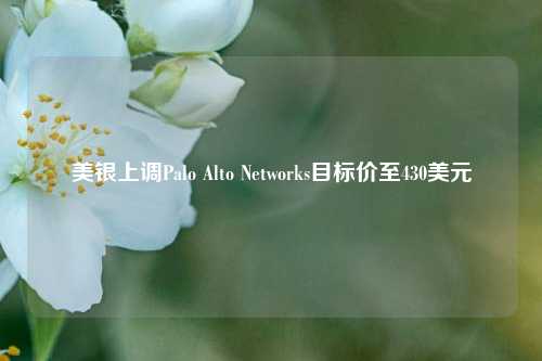 美银上调Palo Alto Networks目标价至430美元-第1张图片-车辆报废_报废车厂_报废汽车回收_北京报废车-「北京报废汽车解体中心」